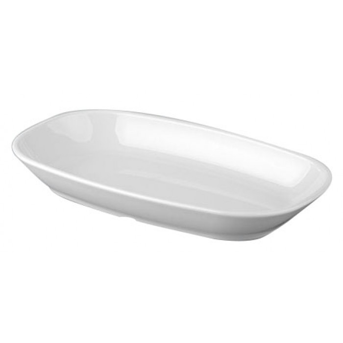 Platou oval policarbonat RAKI, 24x13,8xh3cm