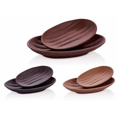 Platou oval servire RAKI 18,3x11,5cm melamina MN0136661