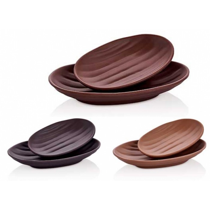 Platou oval servire RAKI 18,3x11,5cm melamina MN0136661