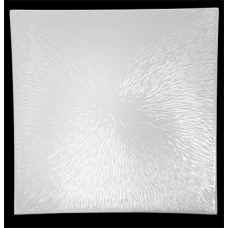 Platou patrat melamina RAKI SAKU, 31x31xh4cm, alb