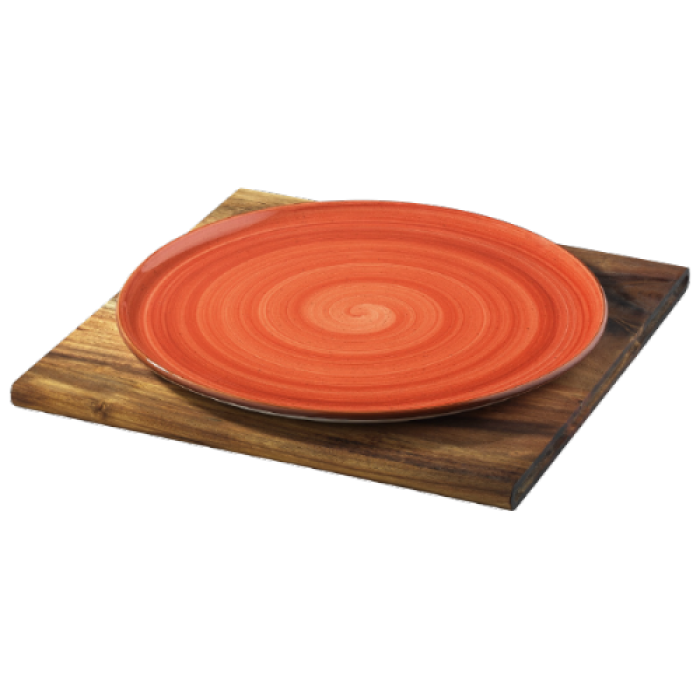 Platou rotund lemn pentru servit pizza BONNA ACACIA 33x1,7cm MN0101369