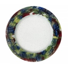 Platou rotund RAKI pentru servit 32cm CORAL RIM YELLOW MN0103236