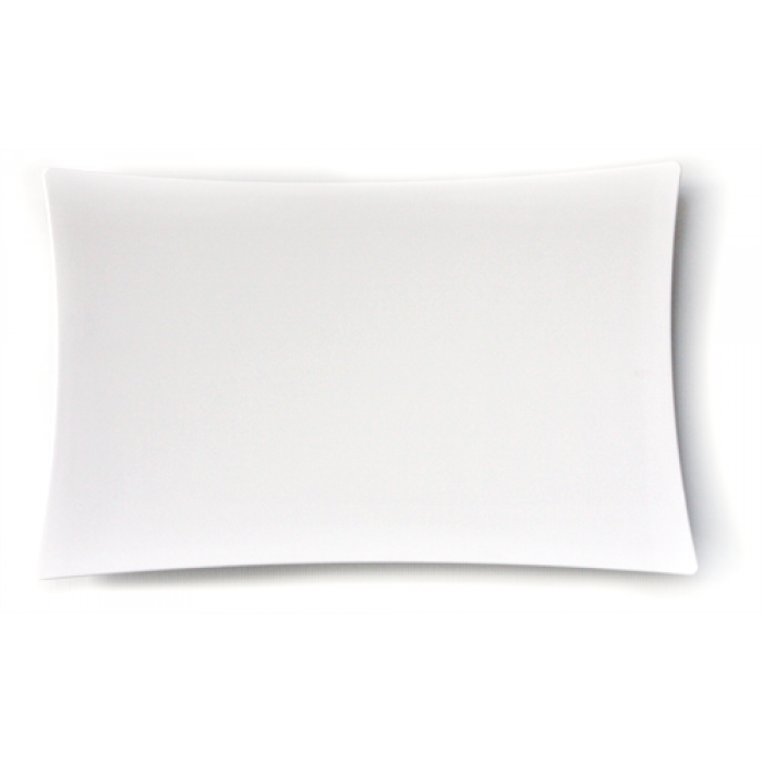 Platou servire melamina RAKI, 45x28xh1cm, alb