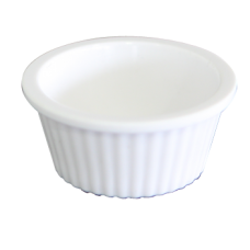 Ramekin melamina RAKI, 5,8x5,8xh2,7cm, 30ml, alb