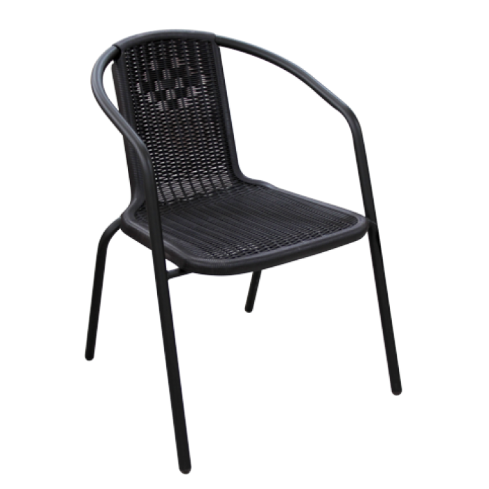 Scaun bistro RAKI CAMPMAN 54x59x73cm cafea MN0195350