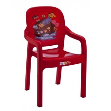 Scaunel cu brate pentru copii RAKI ELITE 39,5x36x65cm rosu