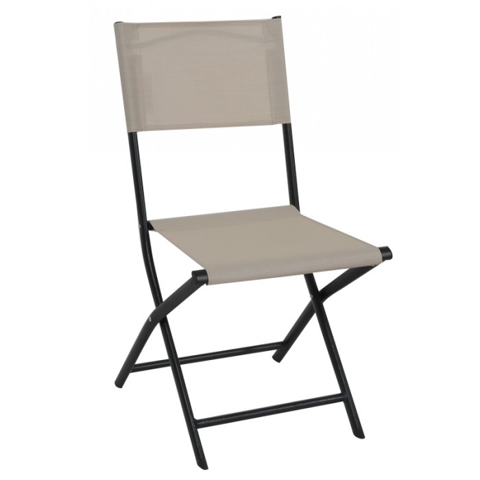 Scaun din aluminium pliant BISTRO MN0195204 culoare orange