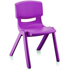 Scaunel copii after school RAKI DJAMBO 34x42x58cm mov inchis