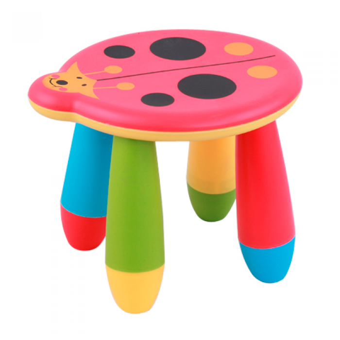 Scaun pentru copii RAKI KALINKA 28xh26cm rosu