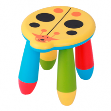 Scaun pentru copii RAKI KALINKA 28xh26cm galben