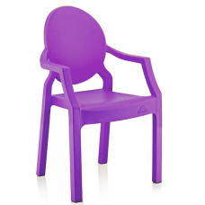 Scaunel cu brate pentru copii gradinita RAKI PIGLET 31x33x65cm mov
