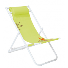 Scaun pliant 3 pozitii pentru camping,plaja STARFISH 7 culoare verde