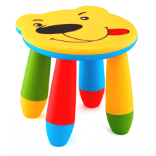Scaun pentru copii RAKI URSULET 28xh26cm galben