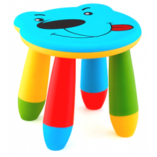 Scaun pentru copii RAKI URSULET 28xh26cm albastru