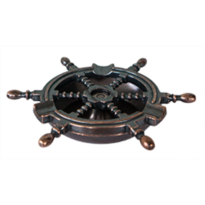 Scrumiera antivant metalica RAKI finisaj cupru