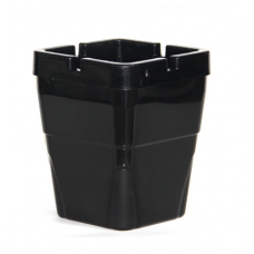 Scrumiera antivant plastic neinflamabil RAKI 8x8xh10cm patrata