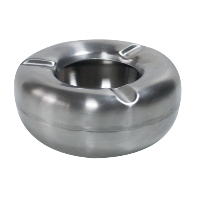 Scrumiera inox antivant RAKI 9,5xh4cm semisfera