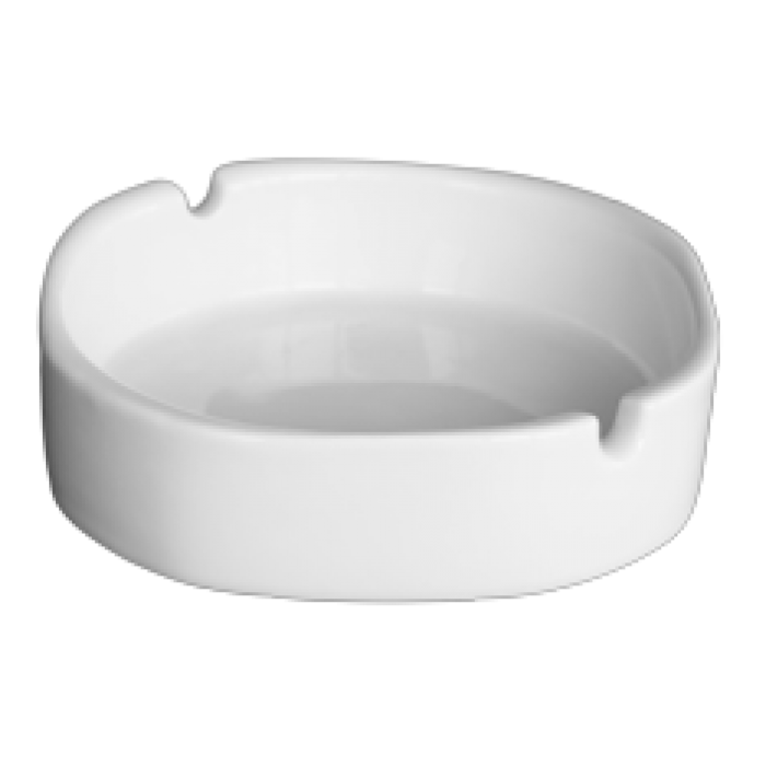 Scrumiera patrata 10,5cm din portelan