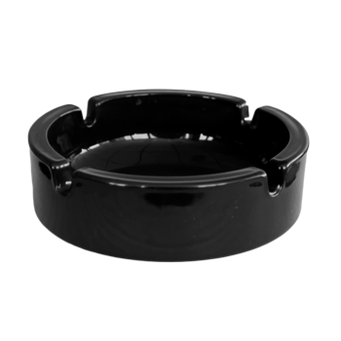 Scrumiera sticla negru KEYIF MN0159190