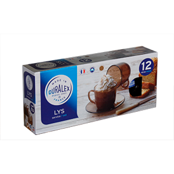 Serviciu ceai 22cl DURALEX seria KLASIK MN010261 set 12 piese