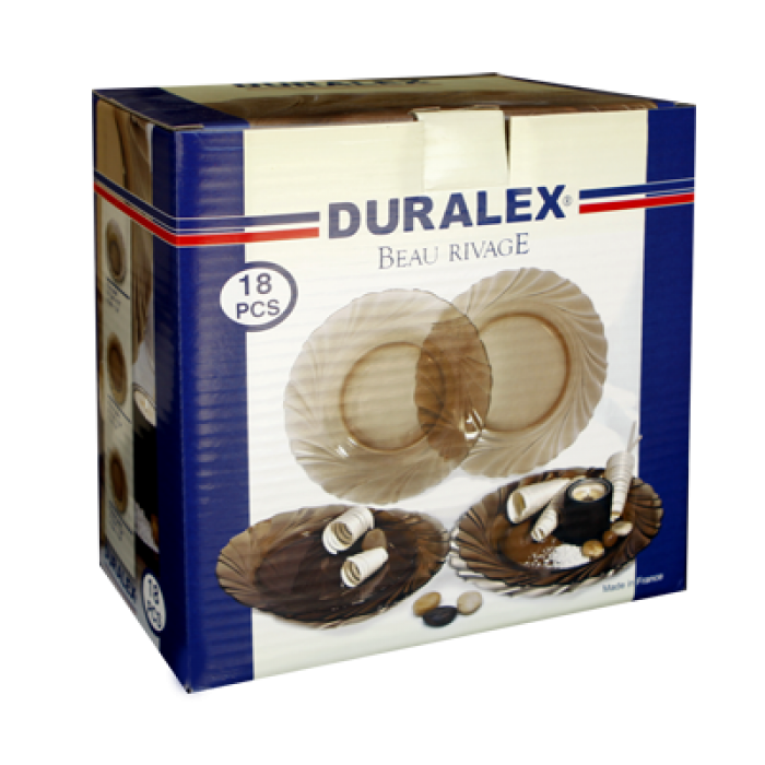 Serviciu de masa DURALEX seria BEAU RIVAGE CREOLE 18 piese MN010240