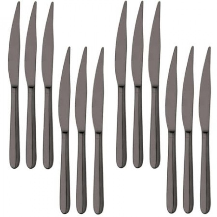 Set 12 cutite grosime 3,5mm INOXRIV NOVECENTO TITANIUM MN0118237-3