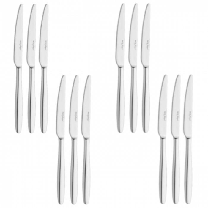 Set 12 cutite INOXRIV ANNIE otel inoxidabil 18, 10 MN0118223-3
