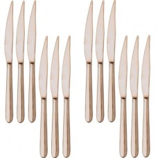 Set 12 cutite otel inoxidabil 18, 10 INOXRIV NOVECENTO PINK GOLD MN0118232-3