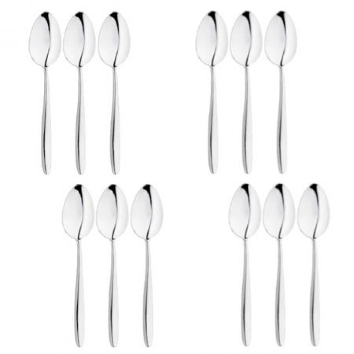 Set 12 linguri de masa INOXRIV ANNIE otel inoxidabil 18, 10 MN0118221-3