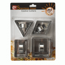 Set 4 forme inox copt prajituri RAKI MN01981081