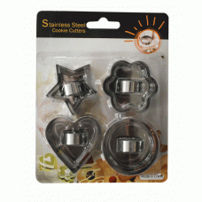 Set 4 forme inox copt prajituri RAKI MN01981082