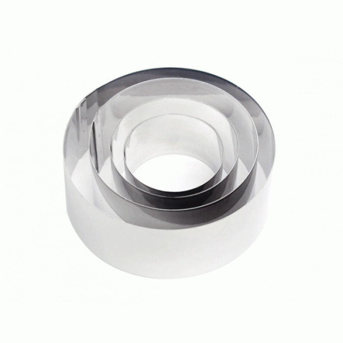 Set 4 forme inox rotunde copt prajituri RAKI MN01981085