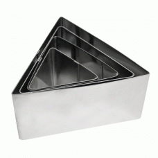 Set 4 forme inox triunghi copt prajituri RAKI MN01981084