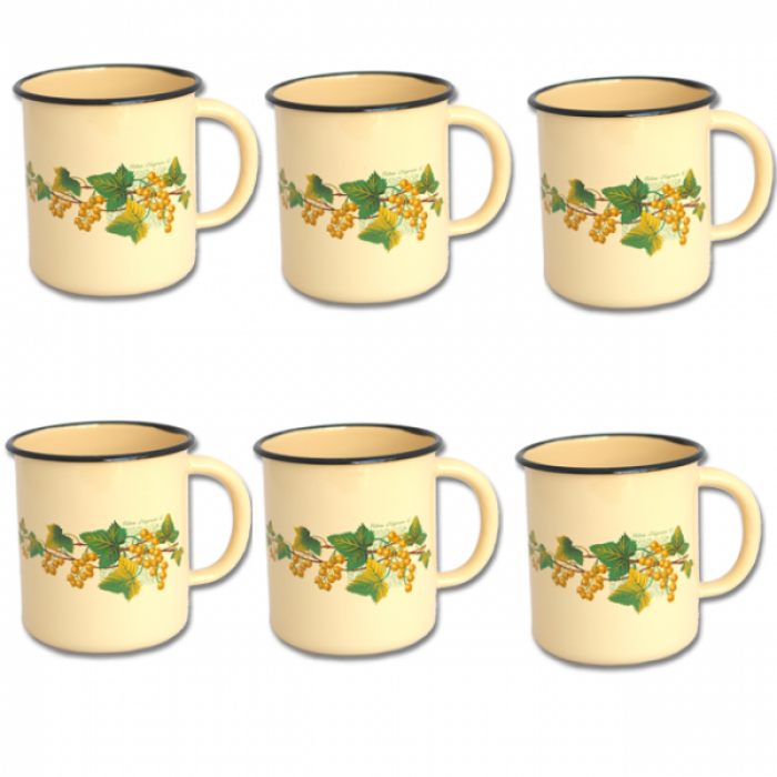 Set 6 cani rusesti emailate 1L B000291019