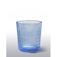 Set 6 pahare DOMINO albastre 265ml MN011199