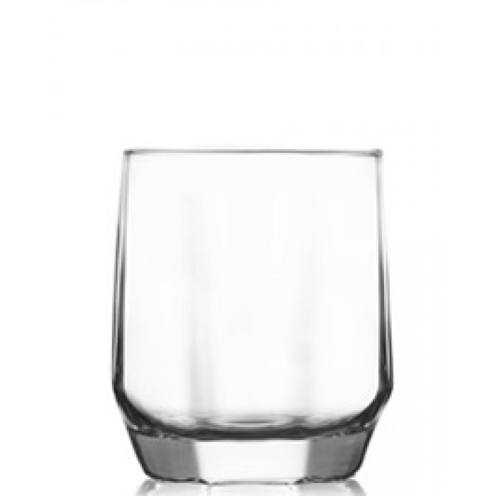 Set 6 pahare sticla apa DIAMOND 215cc h80xd65mm MN015815