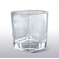 Set 6 pahare sticla QUADRATO 256ml MN011153