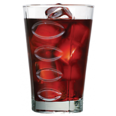Set 6 pahare sticla whisky ARTEMIS 390cc h126xd85mm MN015887