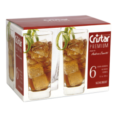 Set 6 pahare whisky 349cc CRISTAR SHUBERT MN011211