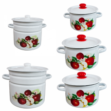 RAKI AROMATNAI Set 5 oale emailate 3L, 7L , 5,5L, 9L, 12L