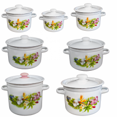 RAKI AVANTA Set 7 oale emailate 2L, 3L, 4,5L, 5,5L, 7L, 9L, 12L