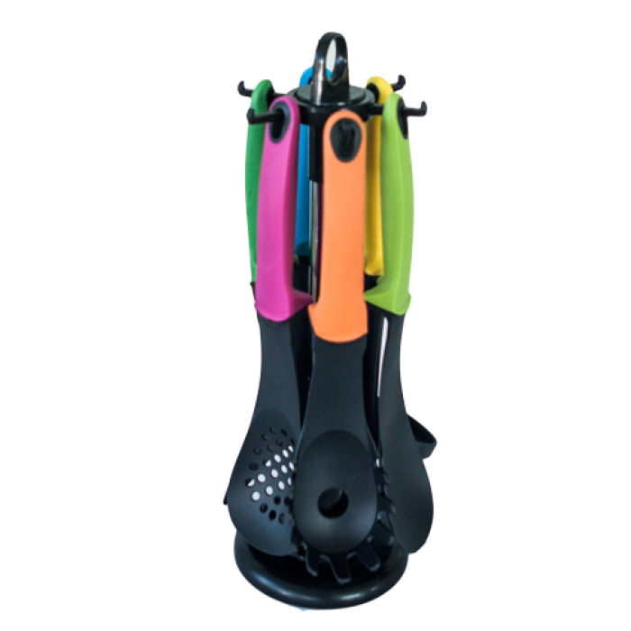 Set de ustensile bucatarie cu suport 7 piese MN0198658