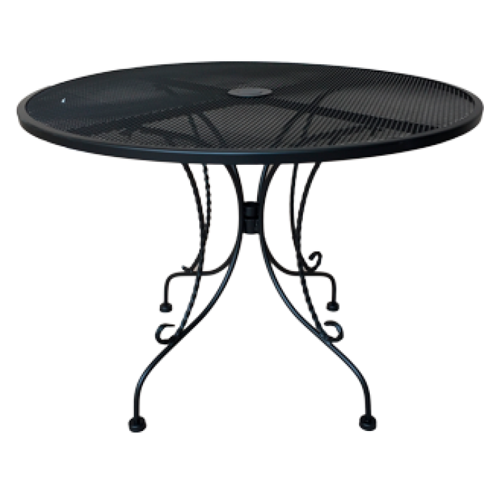 Set mobila terasa,gradina din fier forjat KING-AMERIKA Masa rotunda 100cm cu 4 scaune