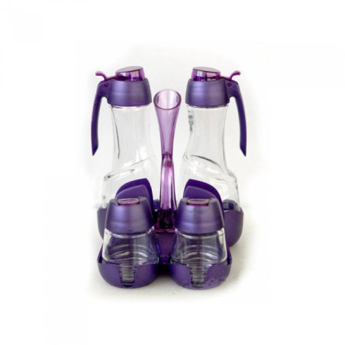 Set oliviera 4 piese M-152070 culoare mov MN015457