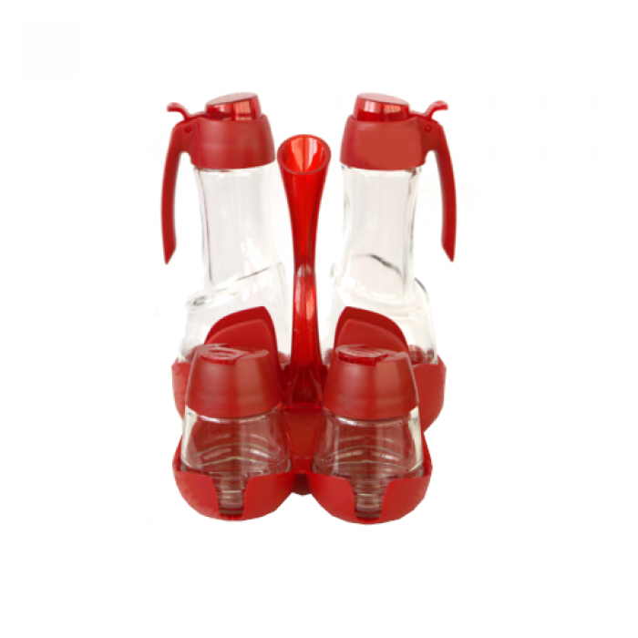 Set oliviera 4 piese M-152070 culoare rosie MN015459