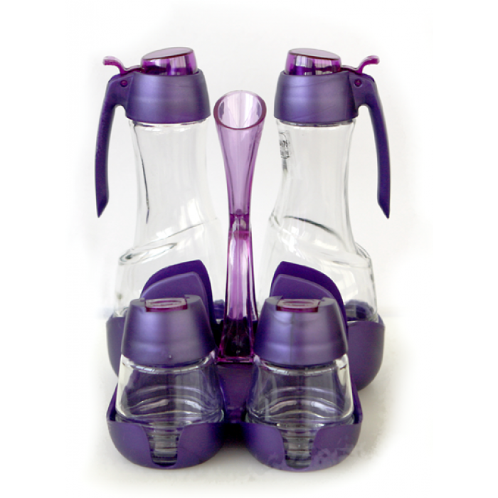 Set oliviera 4 piese M-152070 culoare mov MN015457