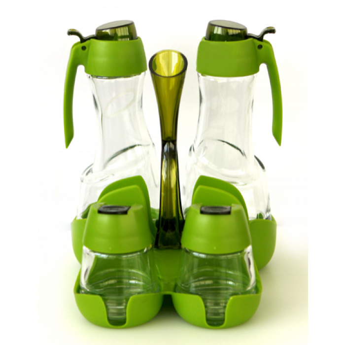 Set oliviera 4 piese M-152070 culoare verde MN015456