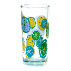 Set pahare 6 buc cu décor MN011123 bauturi racoritoare