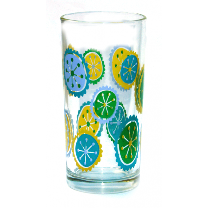 Set pahare 6 buc cu décor MN011123 bauturi racoritoare