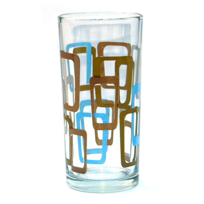 Set pahare 6 buc cu décor MN011144 bauturi racoritoare